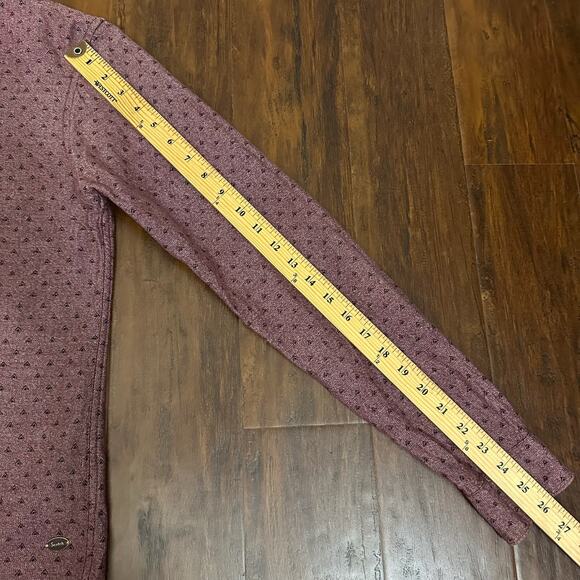 SCOTCH & SODA Button Down Shirt Dusty Mauve Geometric LS Preppy Office - Picture 10 of 10